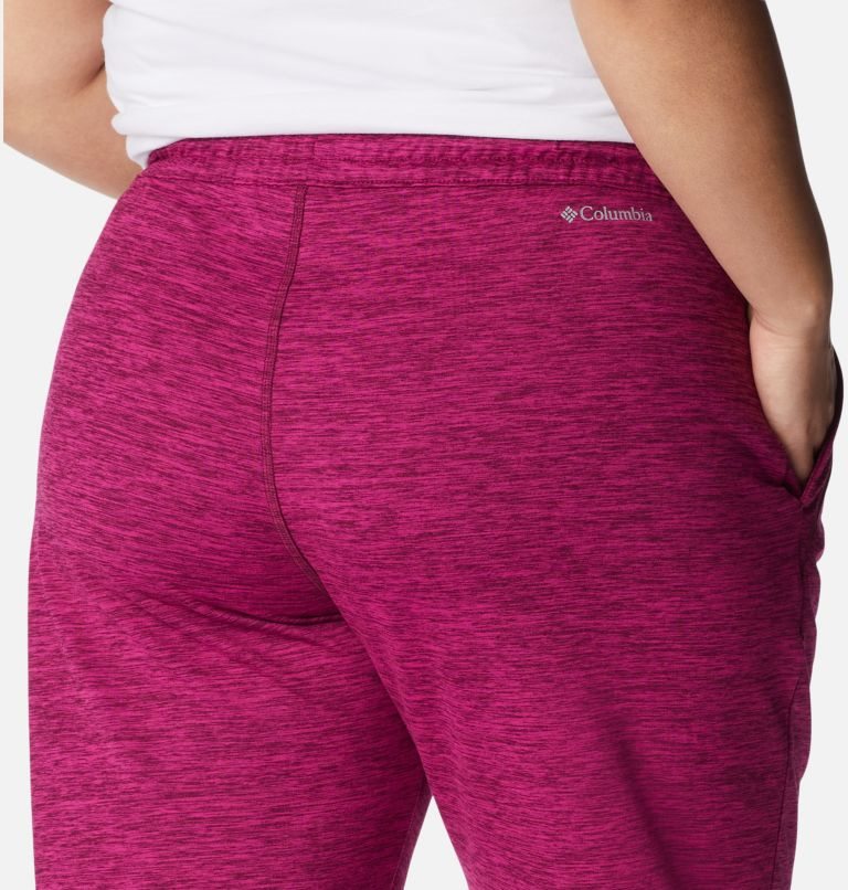 Women's Columbia Weekend Adventure Jogger Fuchsia | Plus Size CA-JC863